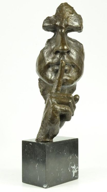 The Whisper bronze sculpture